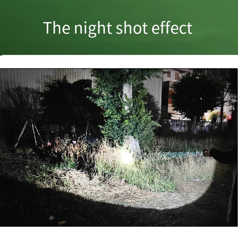 Мощный фонарь Ультраяркий многофункциональный портативный водонепроницаемый