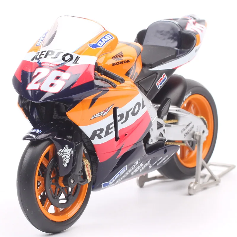 Guiloy масштаб 1:18 Honda Repsol RC211V #26 Дани педроса 2006 GP всадник модель мотоцикла литая