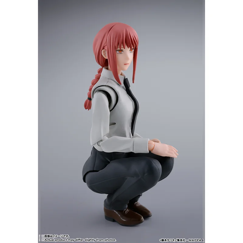 Фото В наличии оригинальные S.H.Figuarts SHF Makima Chainsaw Man аниме фигурки героев модель игрушки №3