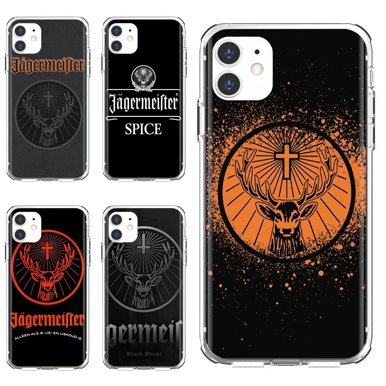 Мягкий кожаный чехол художественный дизайн Jagermeister логотип пиво для Samsung Galaxy A9 A8