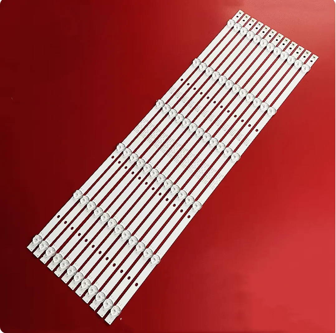 

100% новый светодиодный светильник 12 шт./комплект для телевизора RCA 65 RNSMU6536-B RTU6549 DLED65SMD 12X6 0005 65A06 DLED65SMD 12X6 0008 65A06 DLED65SMD 12X6 0003