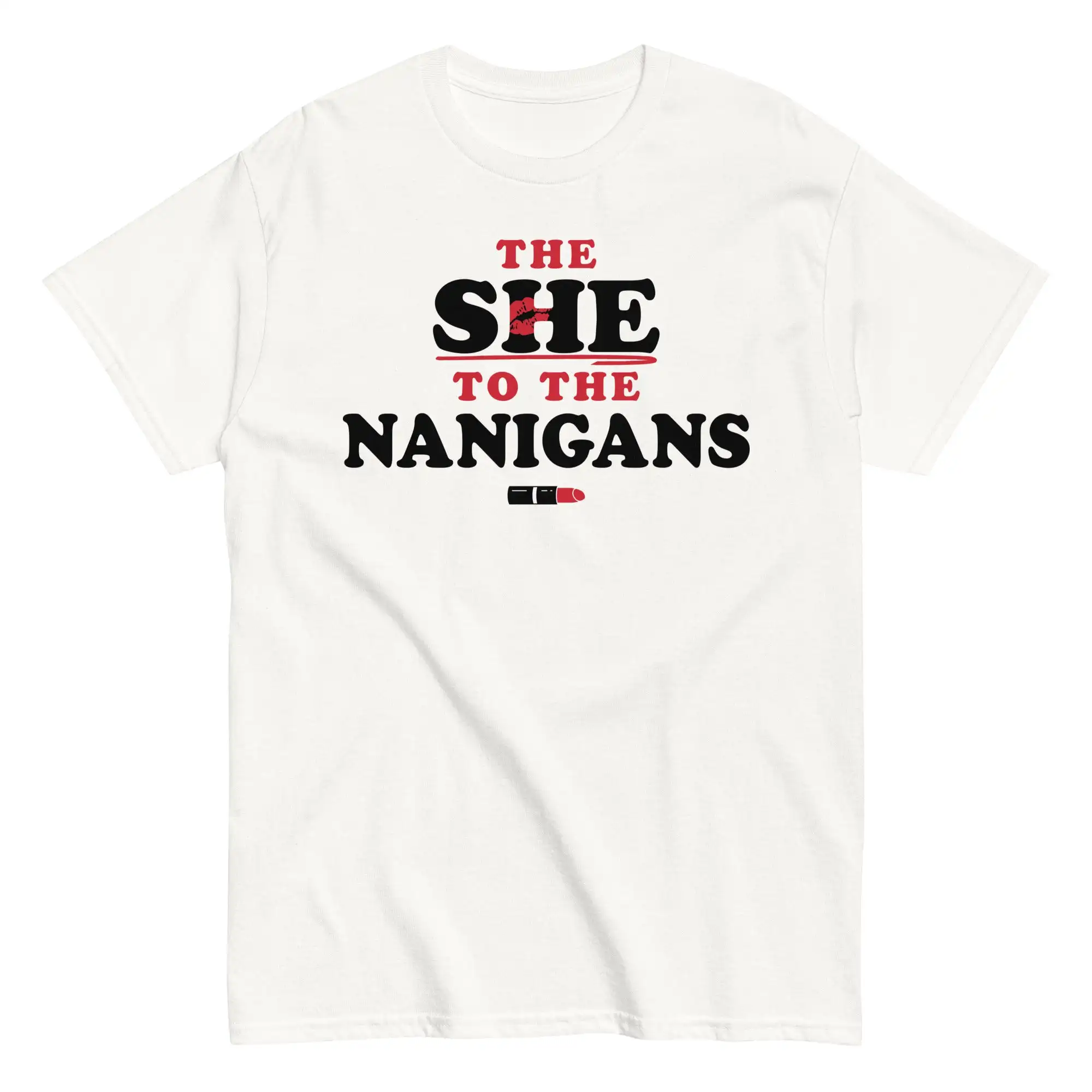 The She To Nanigans Повседневные мужские футболки с круглым вырезом и короткими рукавами