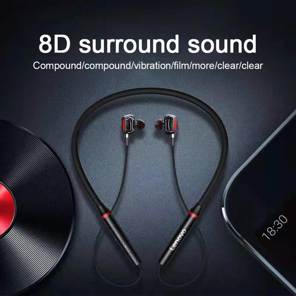 

Original Lenovo HE05 Pro TWS Bluetooth 5.0 Earphones Wireless Headphone Stereo Sports Waterproof Earbuds Headset With Microphone