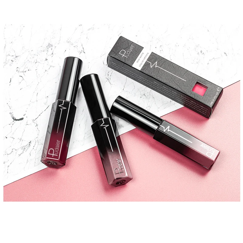 Жидкая помада горячие сексуальные цвета краска для губ матовая водостойкий