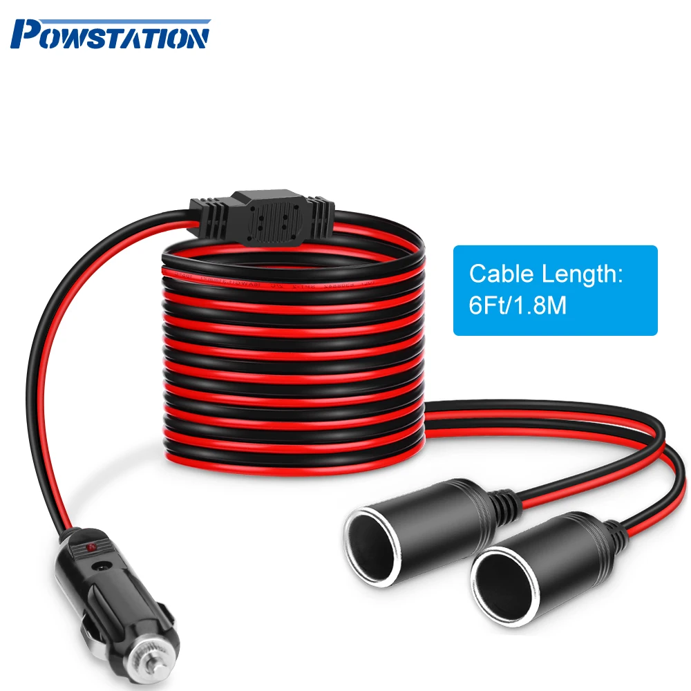 

Разветвитель для розетки Powstation, 12 В, 24 В, от 1 до 2