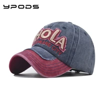 new bhola embroidered baseball cap summer color matching mesh cap men and women outdoor casual cap