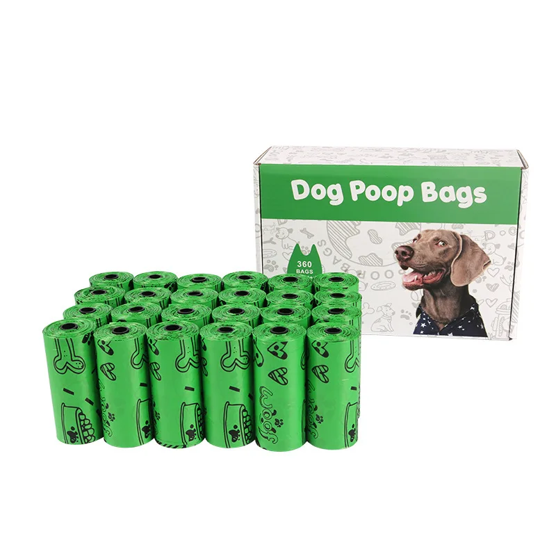 

HDEP EPI Biodegradable Pet Dog Poop Garbage Dispenser Outdoor Home Clean Box Waste Bags for Pet Leash Poop Bags Pick Up Tools