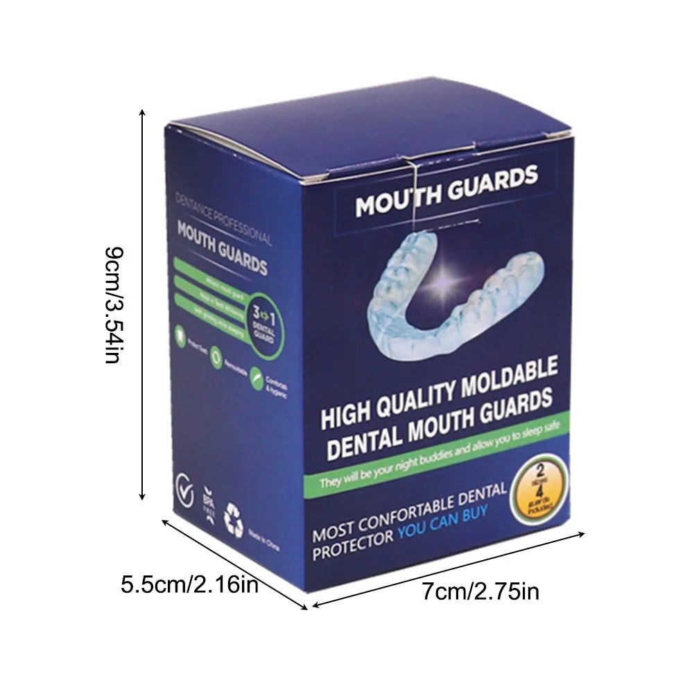 4 шт. прозрачная защита для зубов
