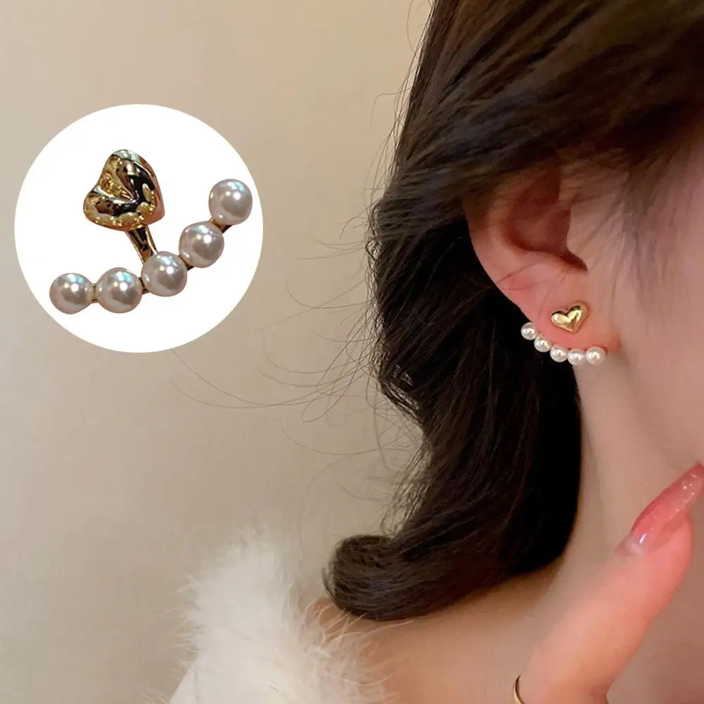 

Женские серьги-гвоздики с искусственным жемчугом, 1 пара