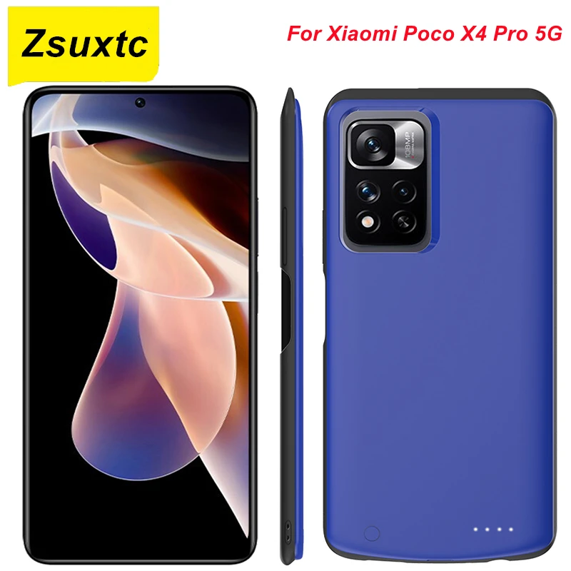 

Чехол внешний на 6800 мА · ч для Xiaomi Poco X4 Pro