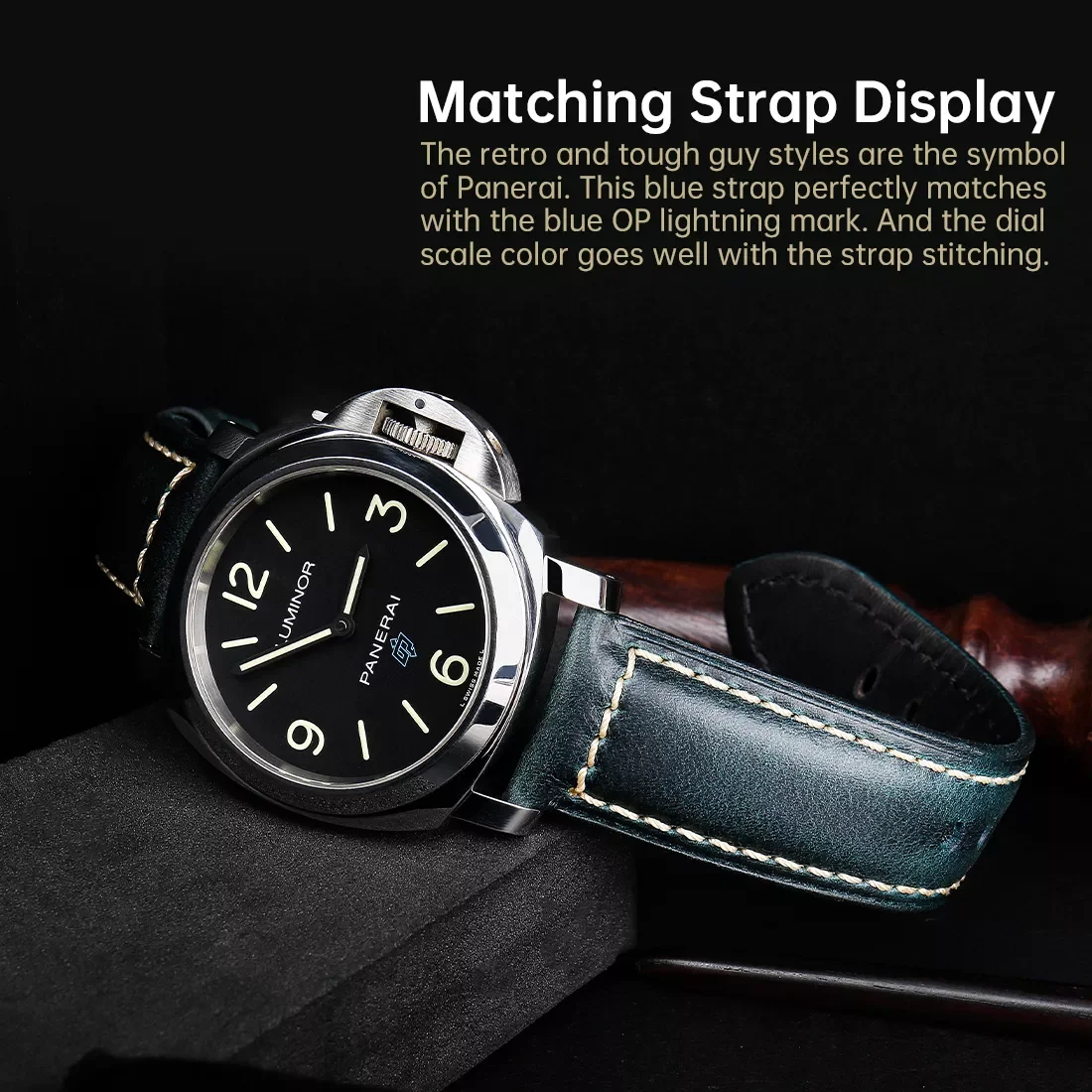 Genuine Leather Watch Strap Oil Wax Cowhide Leather Watchband Bracelet Belt 18 20 22 24mm Women Men Brown Smart Watch Band