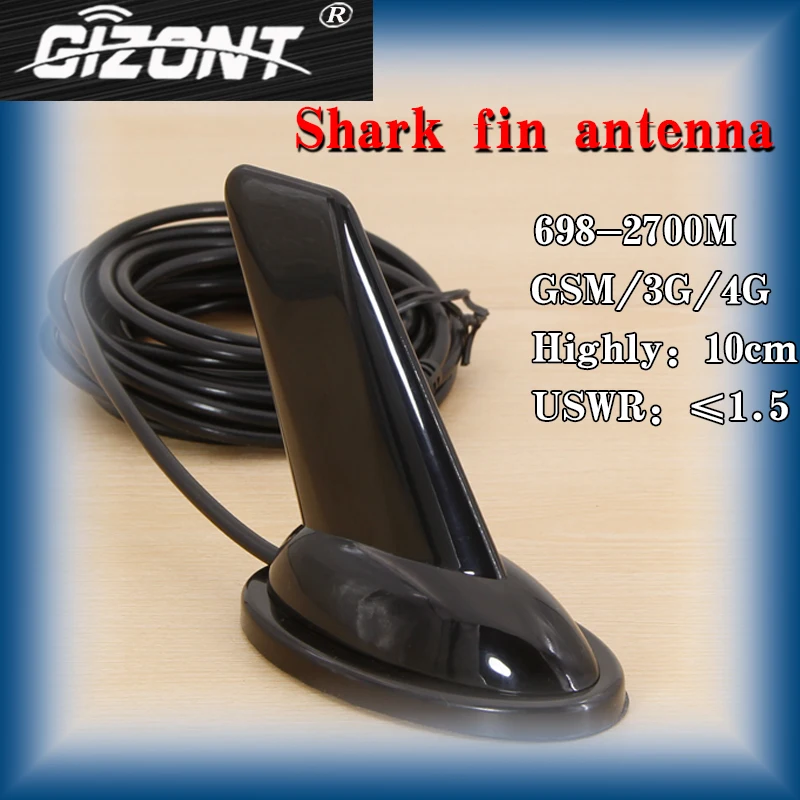 

GSM 3G 4G LTE Shark fin sucker antenna GPRS DTU base Station 900/1800Mhz OMNI high gain vehicle antenna 698-2700Mhz full band