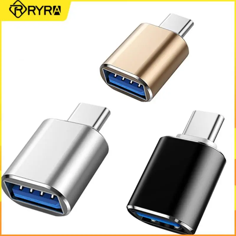 

Многофункциональный мини-адаптер RYRA Type C до USB3.0 с высокой скоростью передачи данных, Совместимость с портативным usb-адаптером Type C/OTG