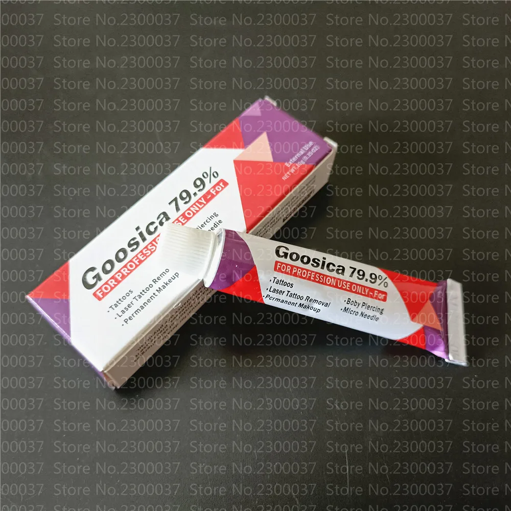 New Arrival 79.9% Goosica Tattoo Care Skin Cream Before Permanent Makeup Operation Body Eyebrow Lips 10g