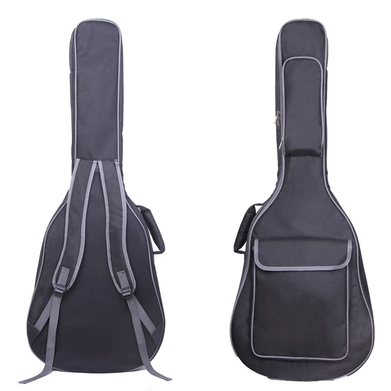

38/39/40/41 Inch Guitar Bag Carry Case Waterproof Backpack Oxford Acoustic Folk Guitar Gig Bag Cover with Double Shoulder Straps