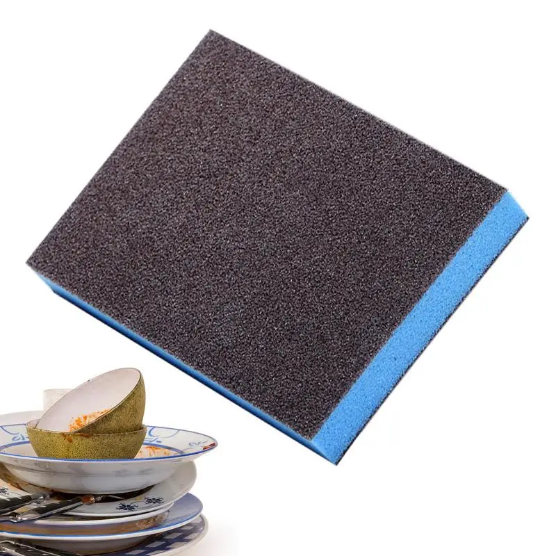 

Emery Sponge For Pots & Pans Sponge Melamine Emery Sponge Brush For Removing Rust Pan Kitchen Utensils Household Cleaning Tools