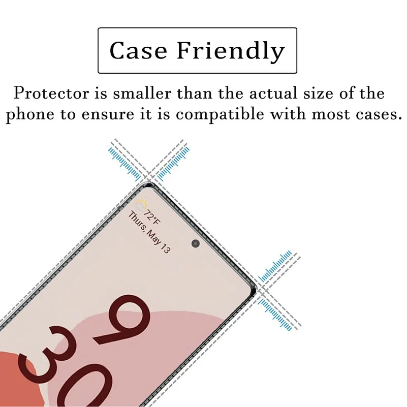 3pcs tempered glass for google pixel 6 6a anti scratch screen protector 2 5d 9h film glass for google pixel 6 pixel6 free global shipping