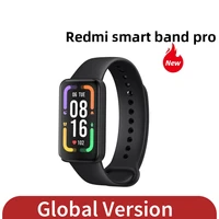 global version redmi smart band pro mi bracelet 6 color screen blood oxygen fitness sleep tracking 5atm waterproof
