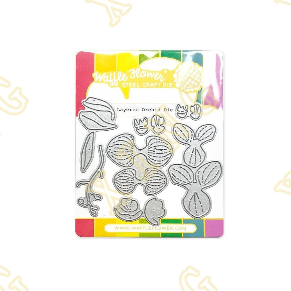 

Orchid Dies for Diy Scrapbooking Crafts Hot Sale Die Cut Stencils Maker Photo Album Template Handmade Decoratio New For 2022