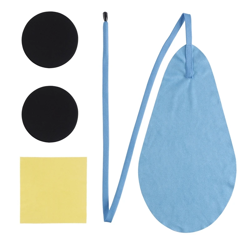 

Soprano Sax Clarinet Cleaning Cloth Flute Sax Saxphone Cleaning Cloth With Dust Cover For Saxophone Accessories