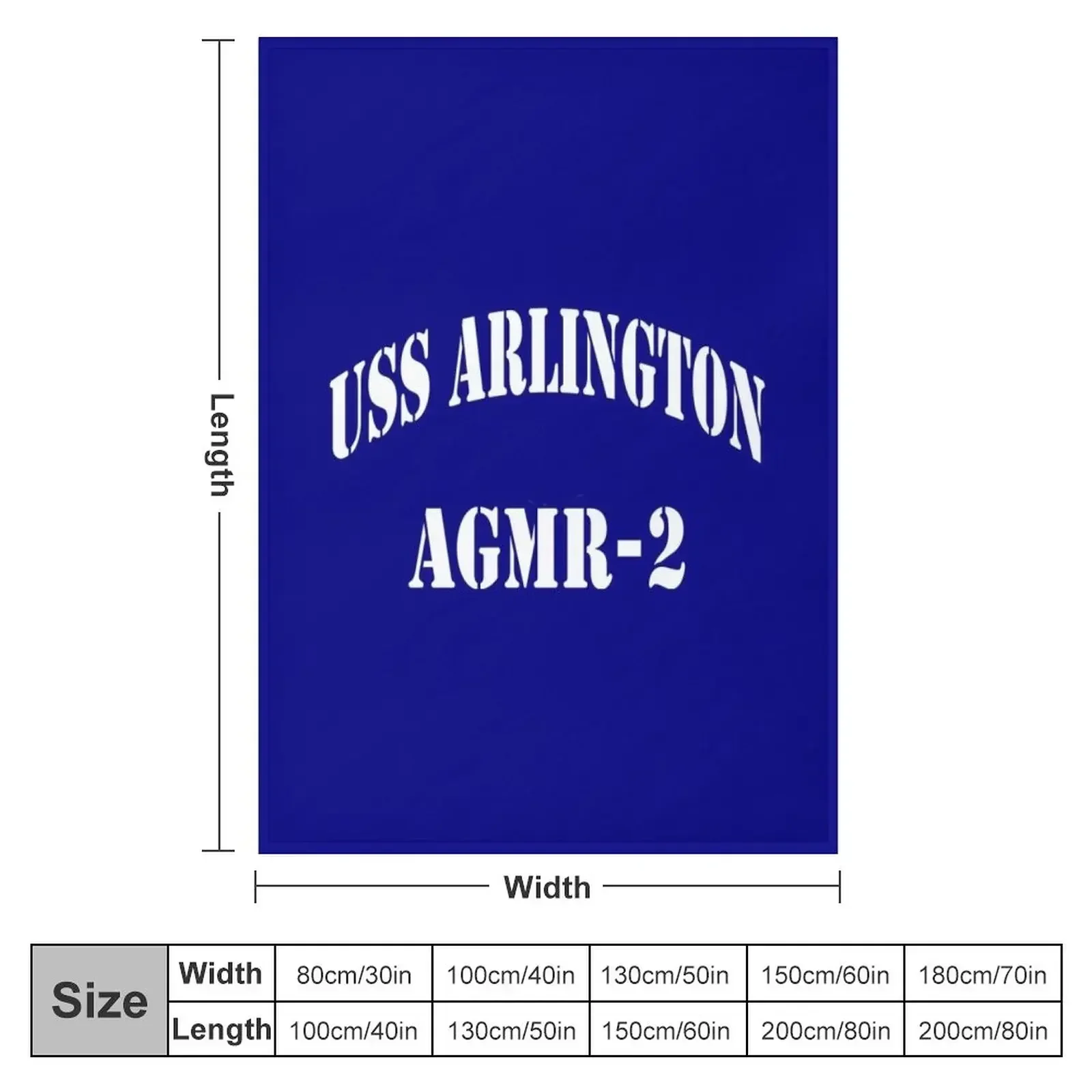 Одеяло USS ARLINGTON (AGMR-2) SHIP'S STORE Beautifuls Детские одеяла
