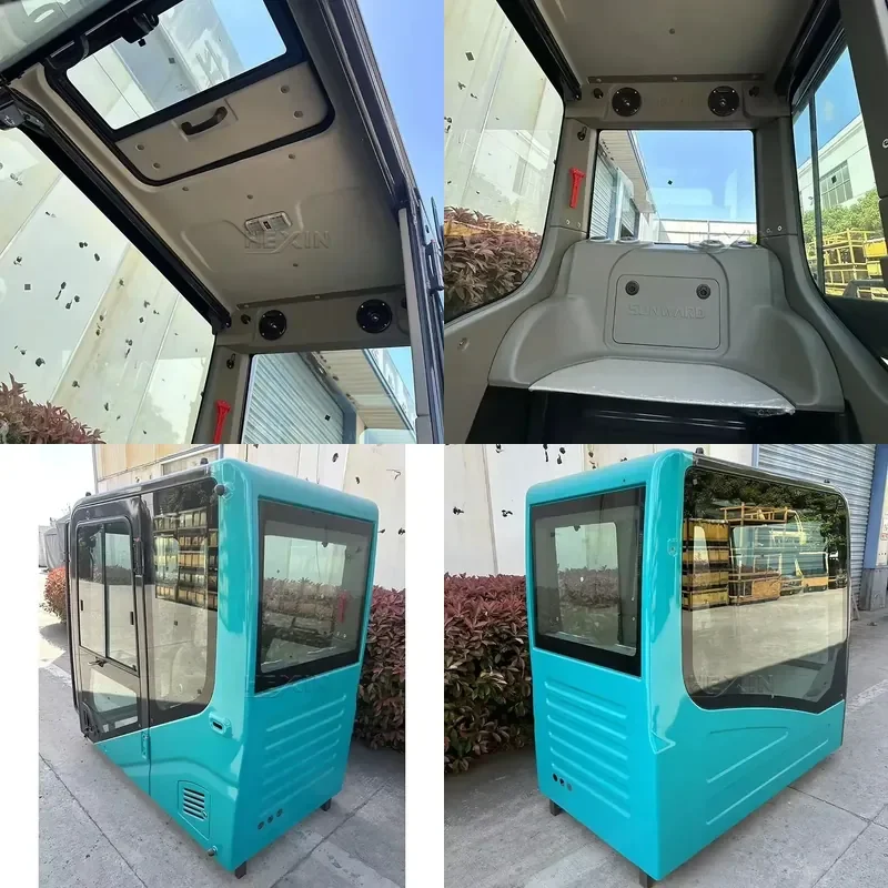 Фото Новая высококачественная кабина Sunward E с остеклением для экскаваторов SWE150E/230E/240E/365E/385E/470 (модель 2026 года) №1