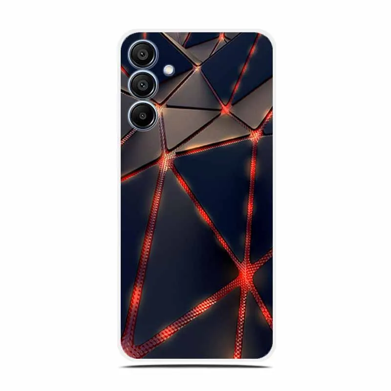 Прозрачная задняя крышка прозрачный чехол для Samsung Galaxy A15 4G 5G 6 5 дюйма Силиконовый