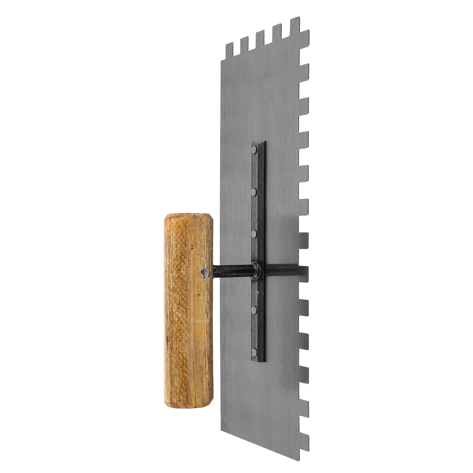 

Tools Heavy Duty Trowel Steel Concrete Spatula Drywall Wood Flat Brick Margin Mason Tile with Wooden Handle Plaster