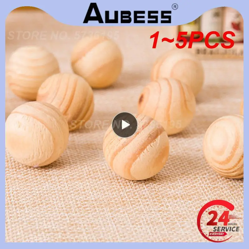 1-5 шт. деревянные мячи для борьбы с вредителями