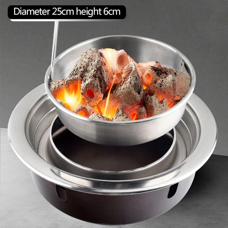 

Outdoor indoor japanese korean barbecue tabletop commercial charcoal stove top bbq grill on table for restaurant