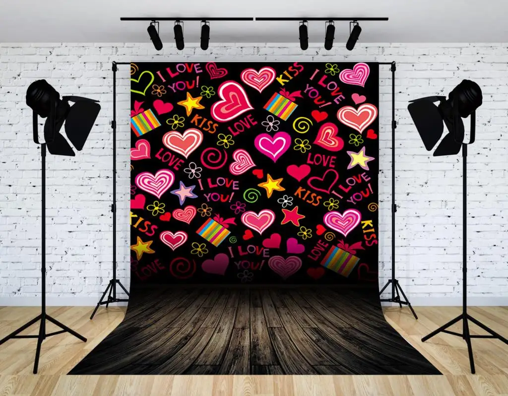 

SHUOZHIKE Landscape Tracery Wall Valentine's Day Homemade Flooring Background Photos and Newborns Photography VT-28