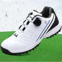 new waterproof golf shoes for men spikeless golf footwears outdoor high quality walking shoes anti slip athletic sneakers
