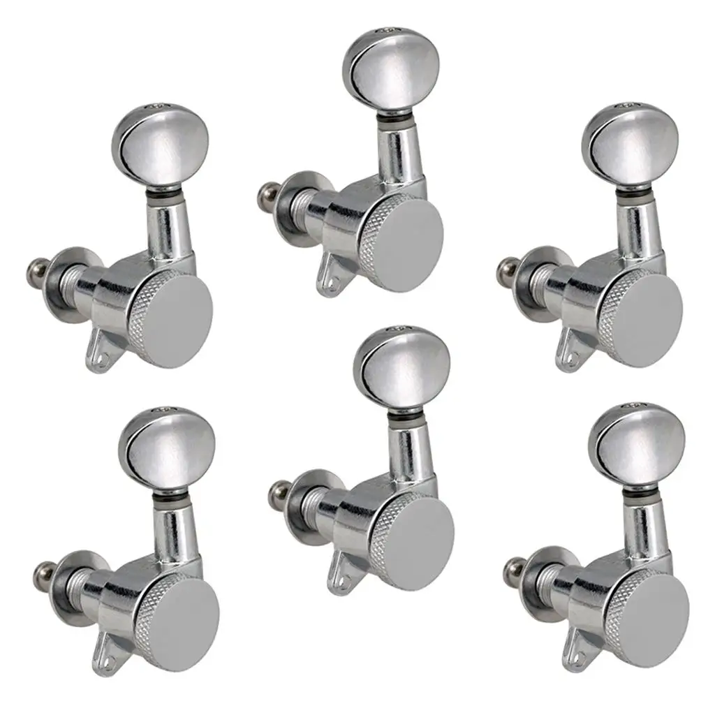 

6 Left Electric Guitar Sealed String Tuning Pegs Machine Head with Screws