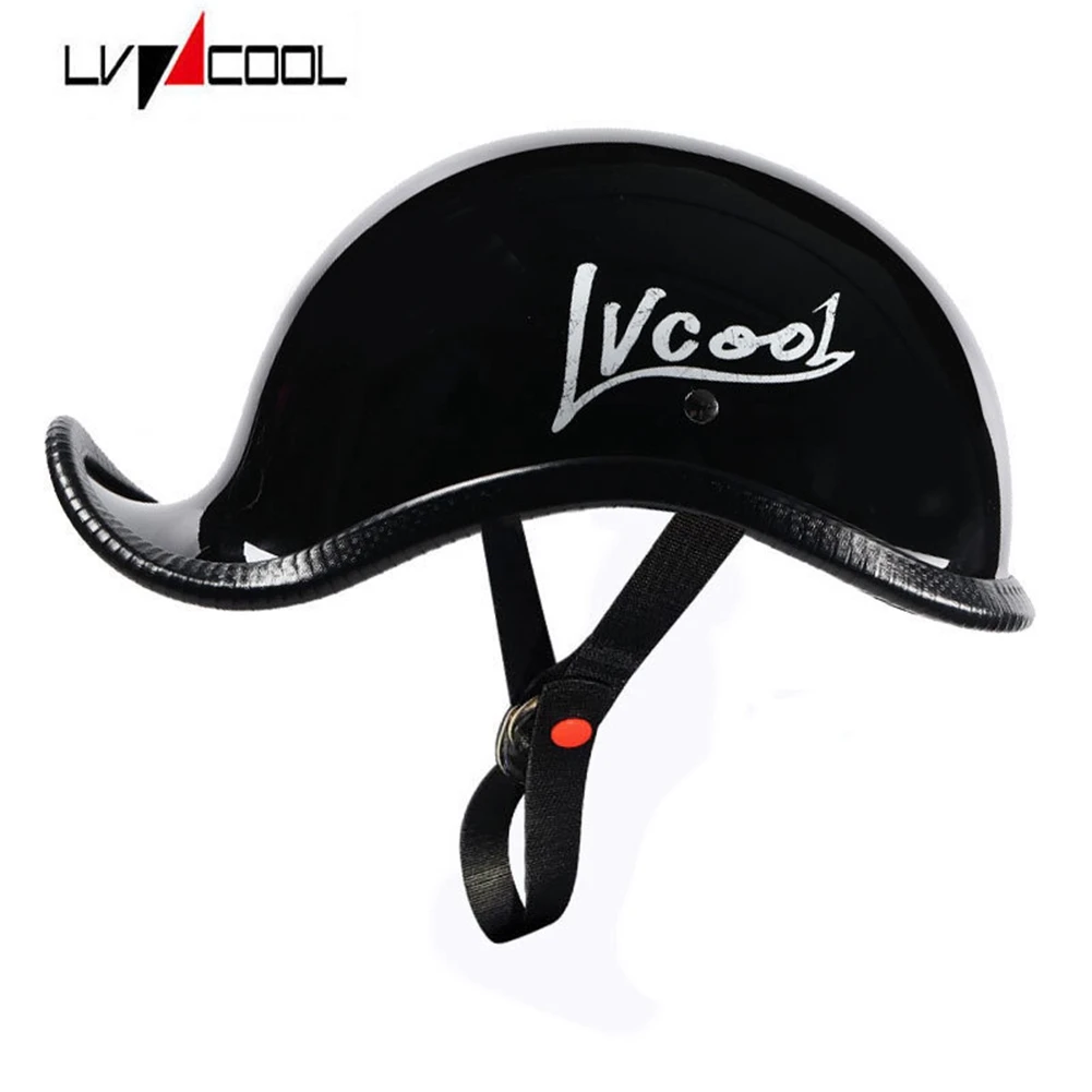 

Мотоциклетные шлемы LVCOOL в стиле ретро, летние скутеры с открытым лицом для прогулочного велосипеда, чоппера, для женщин и мужчин, размеры B, Type-XL