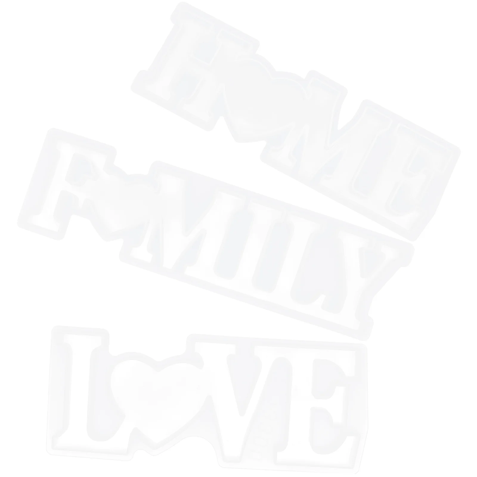 

Формы для изготовления эпоксидной смолы, силиконовая наклейка «сделай сам», слово «Сахарная паста», семейная фотография, форма для кексов, Топпер, инструмент, форма для шоколада