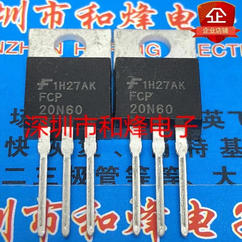 

Бесплатная доставка FCP20N60 TO-220 600V 20A 10 шт.