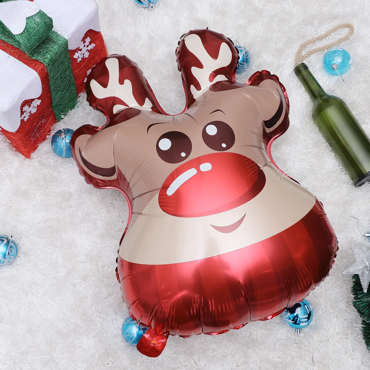 

4pcs Balloons Fashion Attractive Balloon Decoration Christmas Elk Balloons