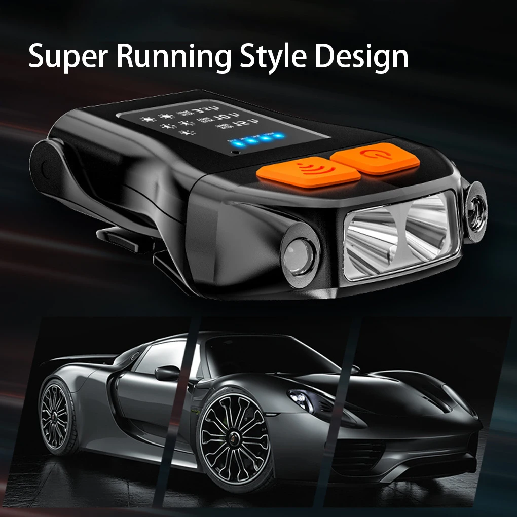 

LED Caps Light Clip Headlight Sensor Outdoor Induction Lighting Cycling