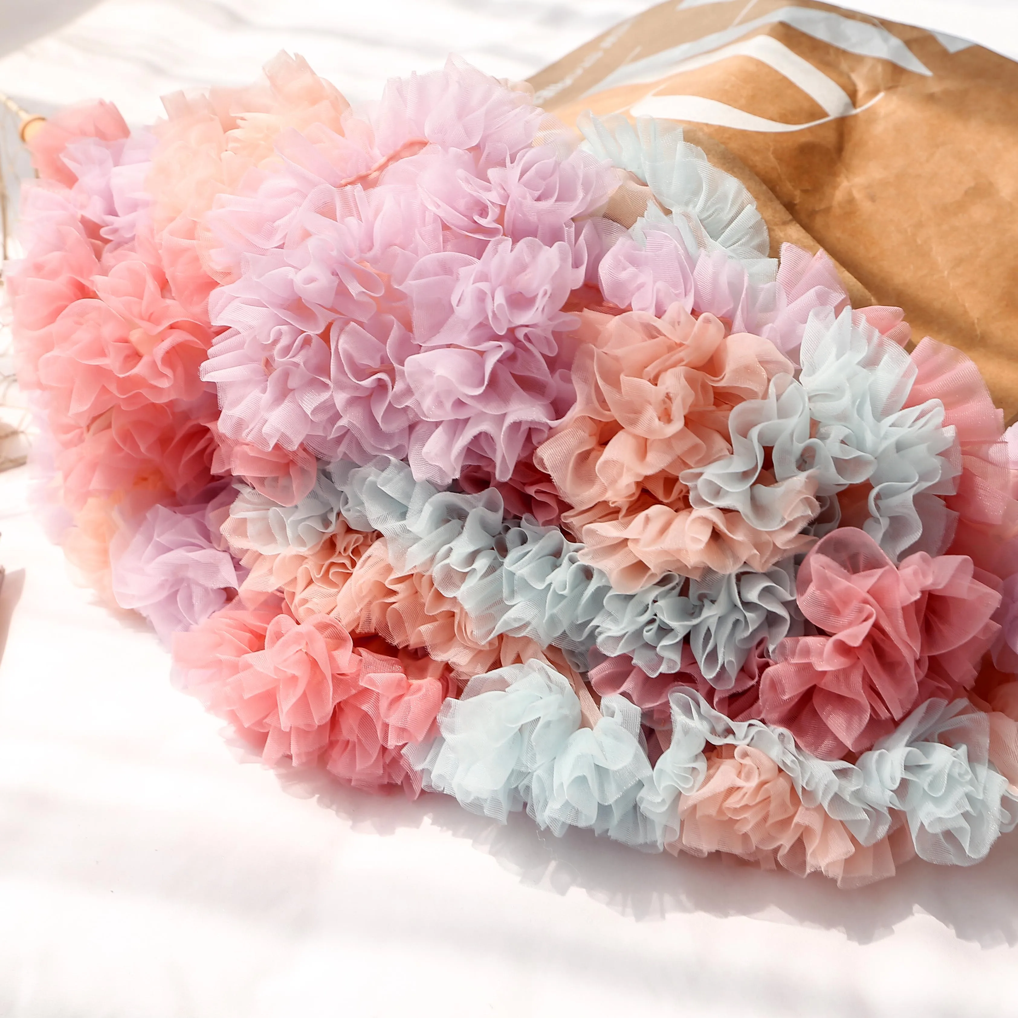 

Lolita Rainbow Colorful Layered Lolita Petticoat