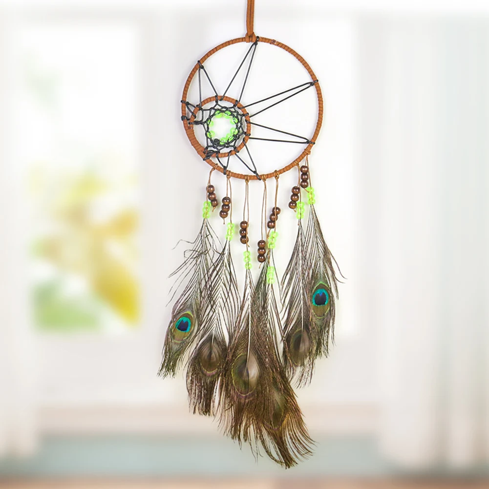 Таинственный геометрический волнистый кленовый лист рандомные бусины Ловец