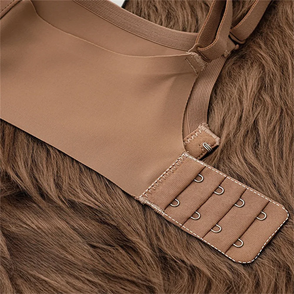 Женский бесшовный бюстгальтер с чашками пуш-ап без косточек