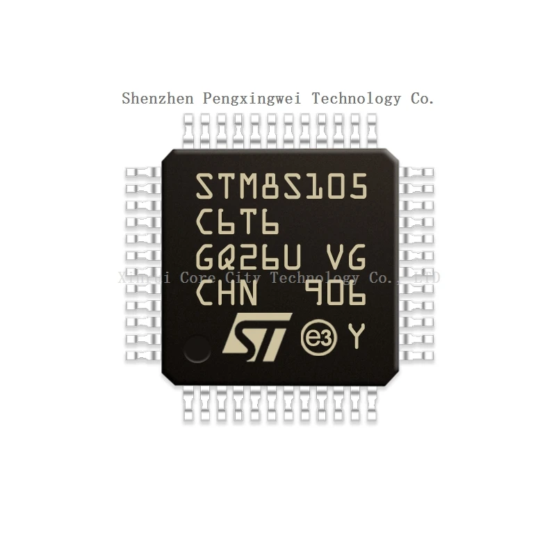 

STM STM8 STM8S STM8S105 C6T6 STM8S105C6T6 In Stock 100% Original New LQFP-48 Microcontroller (MCU/MPU/SOC) CPU