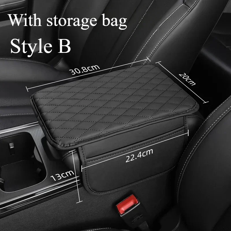 

Универсальный защитный чехол для центральной консоли автомобиля, подлокотник, подушка с карманом, подлокотник, коврик для подлокотника, подлокотник для хранения, подлокотники