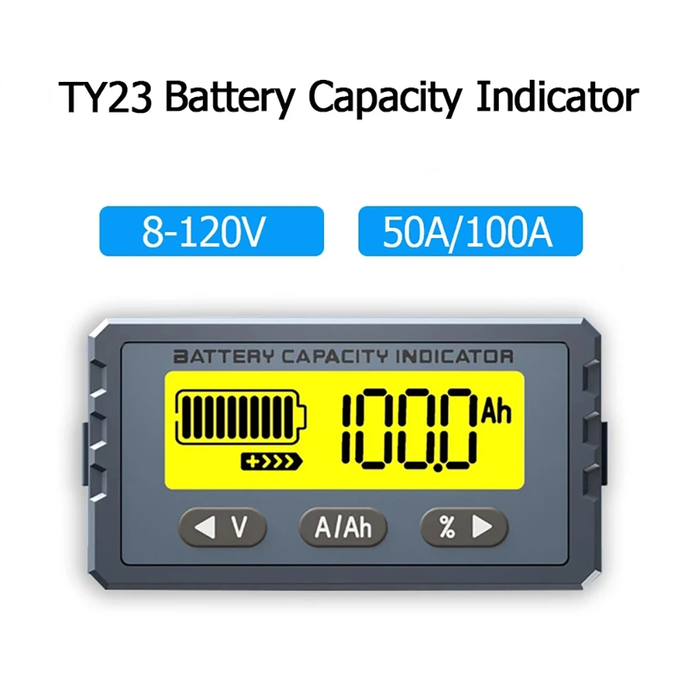 

Capacity Coulometer Battery Voltmeter Tester Battery Detector Tester Current Voltage Capacity Indicator