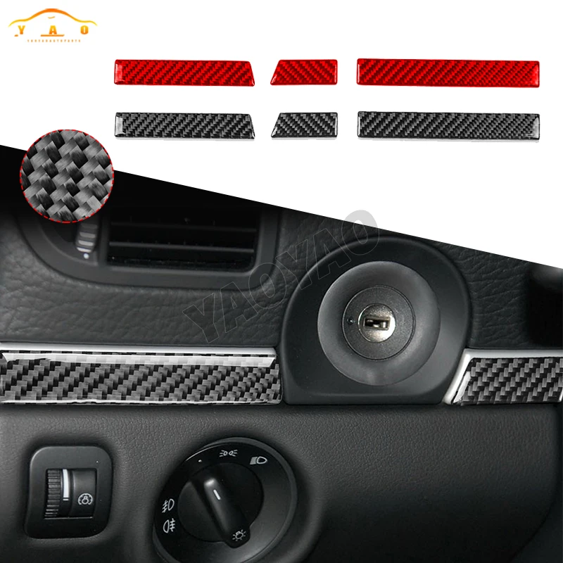 

Real Carbon Fiber Car Instrument Panel Cover Frame Trim Sticker For Porsche Cayenne Turbo S GTS 2003-2010 Interior Accessories