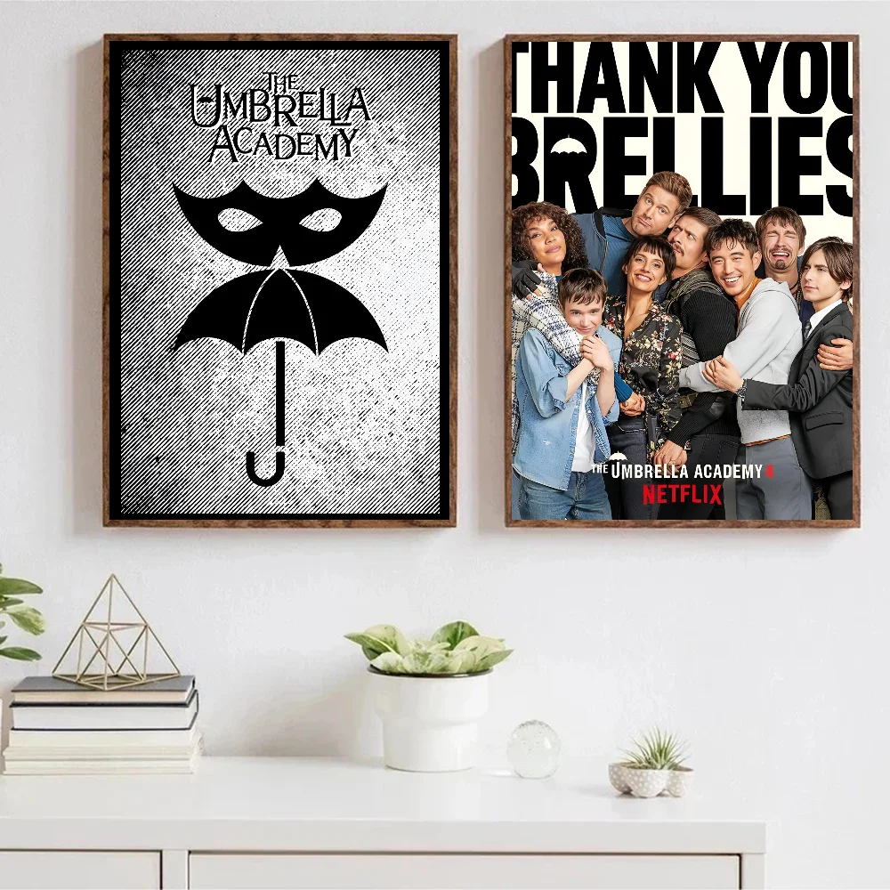 Винтажный постер Академии Амбрелла печать на бумаге домашняя гостиная спальня