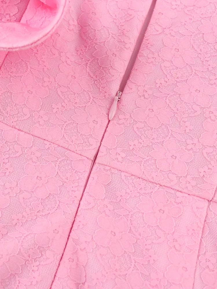 Women Mermaid Lace Dress V-neck Long Sleeve African Ladies Party Birthday Dress Bodycon Large Size Elegant Formal Event Clothes