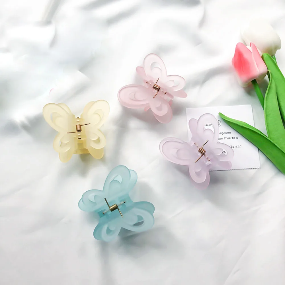 

Женские заколки-бабочки для волос, заколки для волос с градиентом и краской, цветные Инструменты для укладки волос, заколки, женские аксессу...