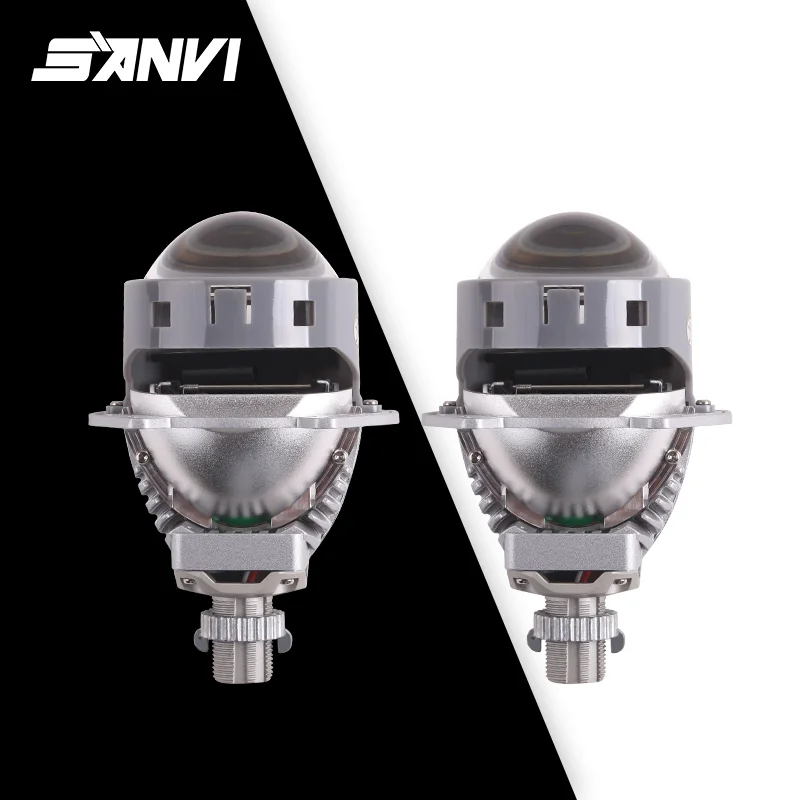 

Motorcycle Bi Led Lens 3.0 Inch 55W H4 LED H7 Projector Lense 12V Auto Motorbike Retrofit for Yamaha Honda Cooper Tank Suzuki