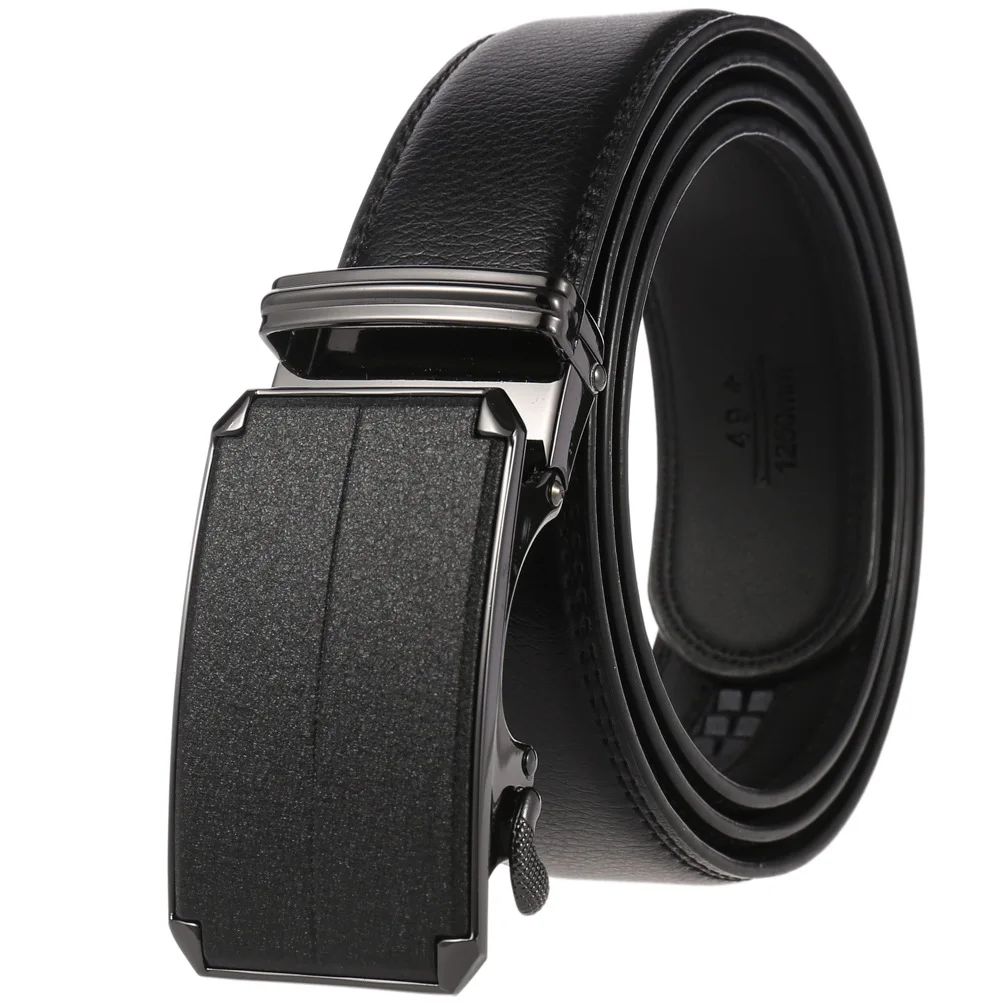 High-quality Men's Fashion Automatic Buckle Belts Luxury Brand Designer Belts for Men New Fashion Genuine Leather Belt for Jeans